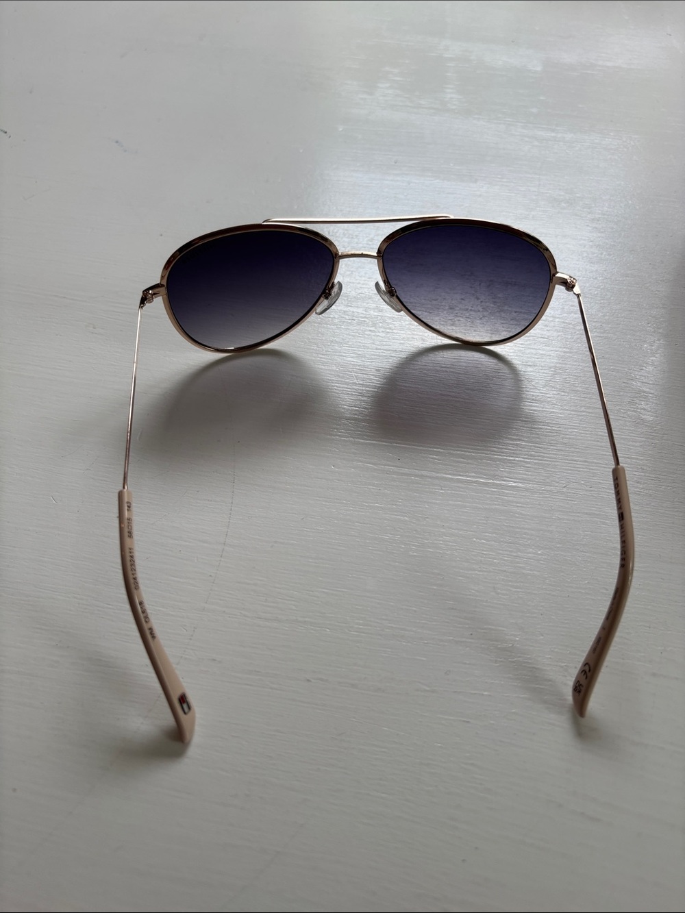 Tommy Hilfiger Gold Aviator Sunglasses - Picture 5 of 10